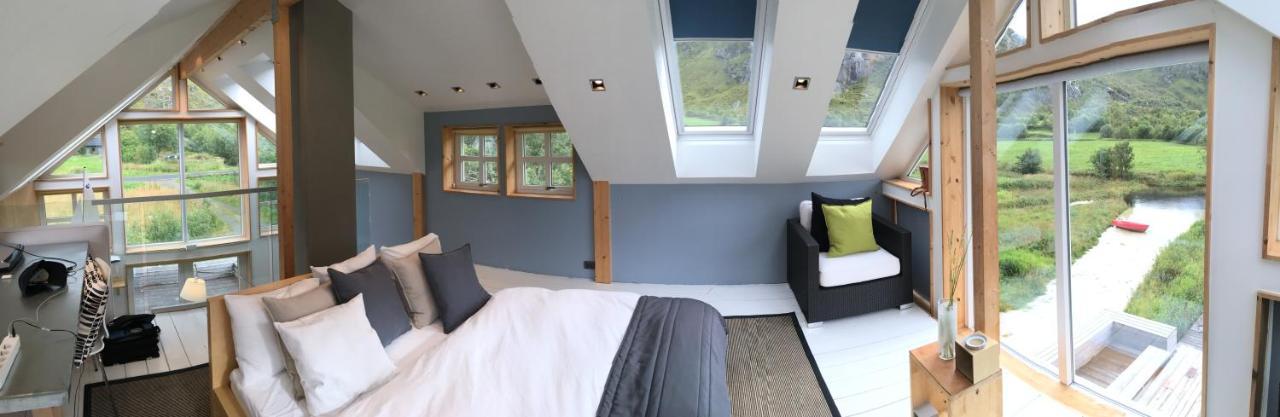 Lofoten Fjord Lodge Saupstad  外观 照片