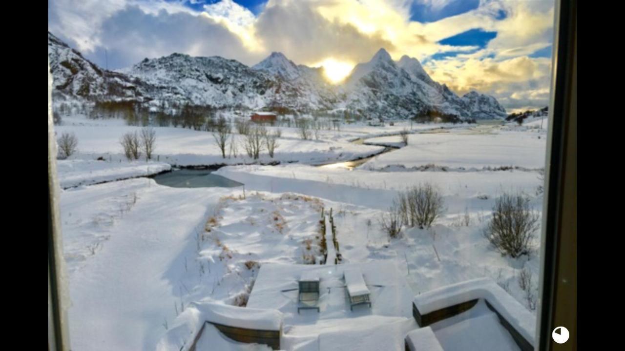 Lofoten Fjord Lodge Saupstad  外观 照片