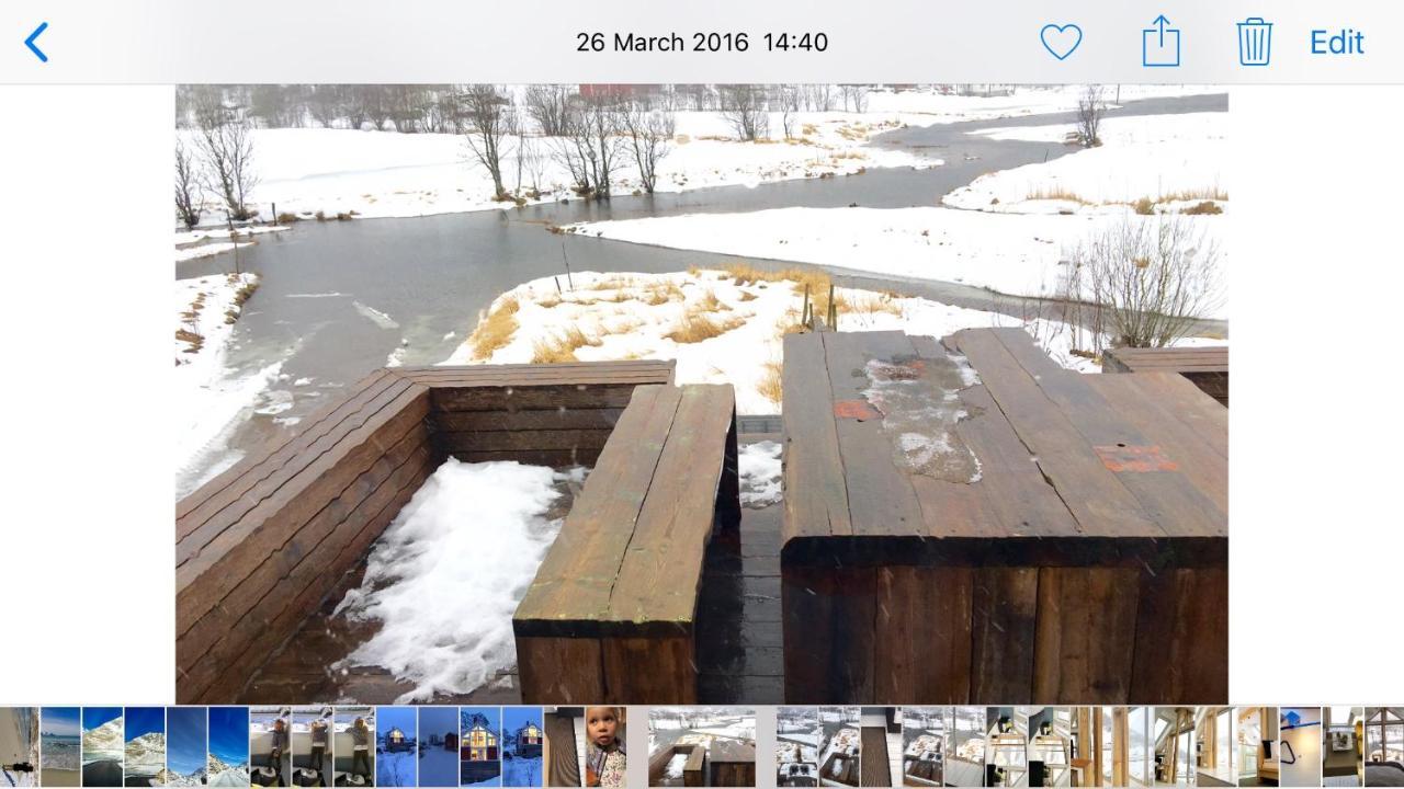 Lofoten Fjord Lodge Saupstad  外观 照片